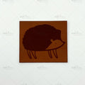 Kunstleder Label Igel