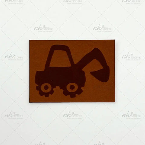 Kunstleder Label Radlader