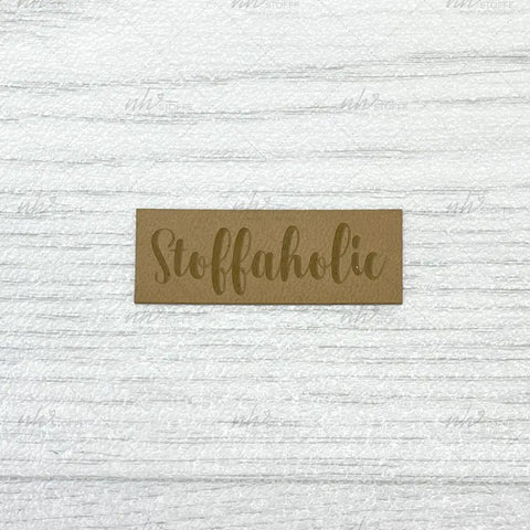 Kunstleder Label Stoffaholic