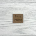 Kunstlederlabel Easy Peasy