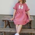 Gewerbelizenz zum Schnittmuster Rüschenkleid Mariella Webware