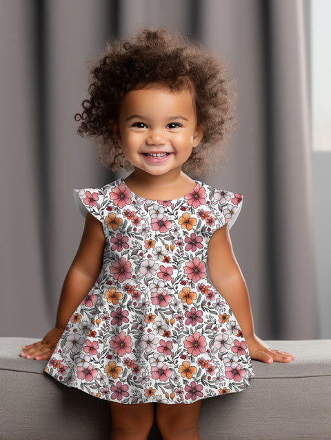 Jerseystoff Frühlingsblumen 2688 (Bio)
