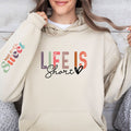 Bügelbild Life is short make it Sweet MAXI PLUS