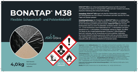 BONATAP M38 4KG Polsterkleber