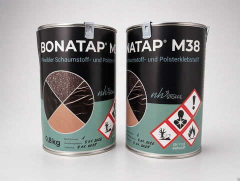 2x Polster- und Möbel Kleber Universalkleber BONATAP Polsterkleber 0,8kg