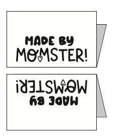 Weblabels Made by Momster 4er Set