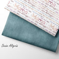 French Terry Denim Altgrün (Bio)