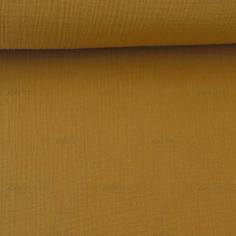 Musselin Double Gauze Curry