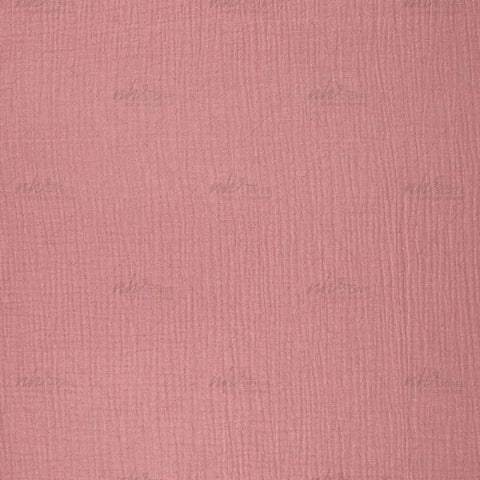 Musselin Double Gauze Flamingo Rosa