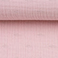 Musselin Double Gauze Helles Babyrosa 431
