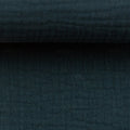Musselin Double Gauze Jeansblau 744