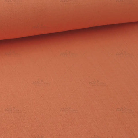 Musselin Double Gauze Light Orange 038