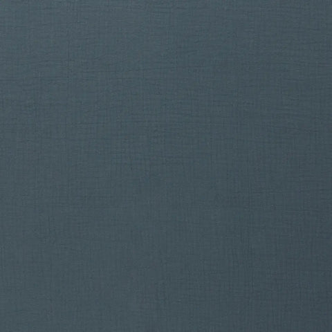Musselin Double Gauze Rauchblau 259