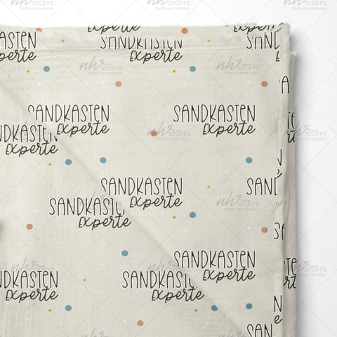 Musselin Double Gauze Sandkastenexperte (Bio)