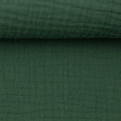 Musselin Double Gauze Smaragd 266