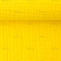 Musselin Double Gauze Zitronengelb 312