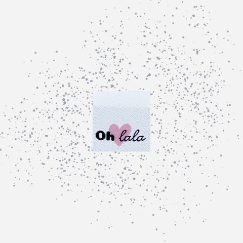 Weblabels Oh Lala 4er Set