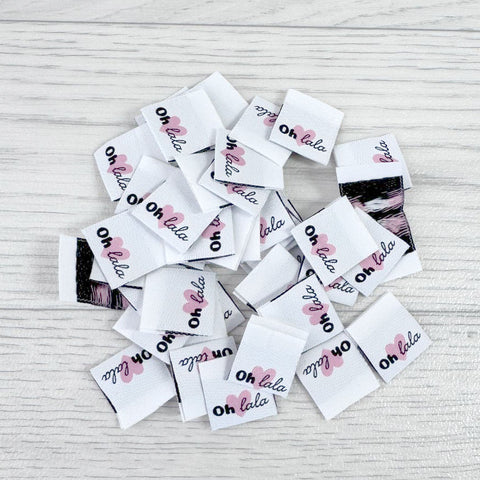 Weblabels Oh Lala 4er Set