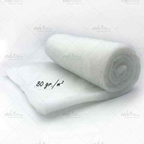 Polsterwatte 80gr./m² 10 Meter Paket