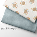 Jerseystoff Denim Helles Altgrün