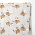 Musselin Double Gauze Rainbow Love Whale
