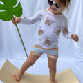 Sport/Badelycra UPF+ 50 Rainbow Love Stripes VORBESTELLUNG