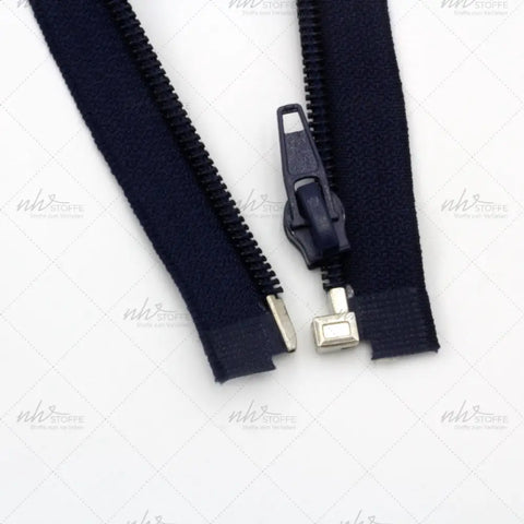 Reißverschluss Teilbar 25 cm Marine