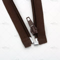 Reißverschluss Teilbar 70 cm Braun