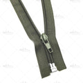 Reißverschluss Teilbar 70 cm Dunkles Khaki