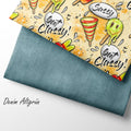 French Terry Denim Altgrün (Bio)