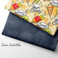 Jerseystoff Denim Dunkelblau