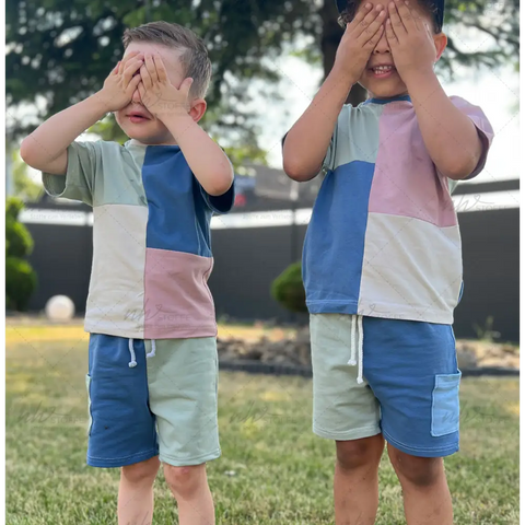 Schnittmuster Bundle Sommershirt und Sommershort Colora