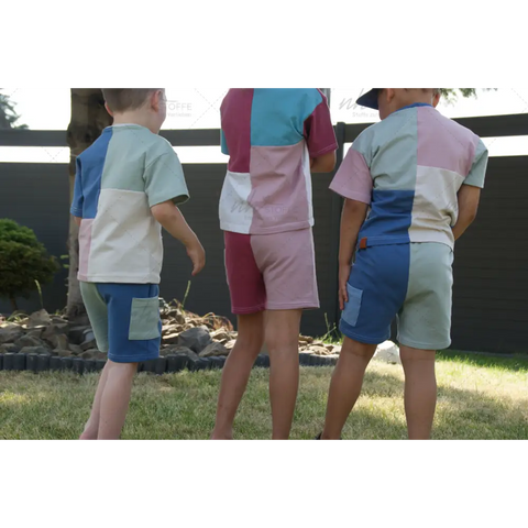 Schnittmuster Bundle Sommershirt und Sommershort Colora