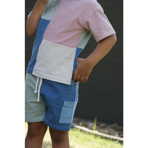 Schnittmuster Bundle Sommershirt und Sommershort Colora