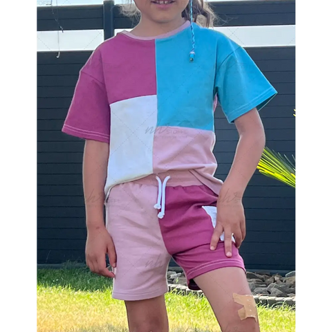 Schnittmuster Bundle Sommershirt und Sommershort Colora