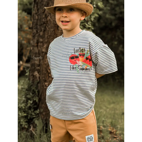 Schnittmuster Bundle Sommershirt und Sommershort Colora