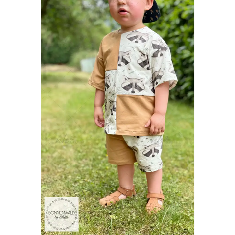 Schnittmuster Bundle Sommershirt und Sommershort Colora