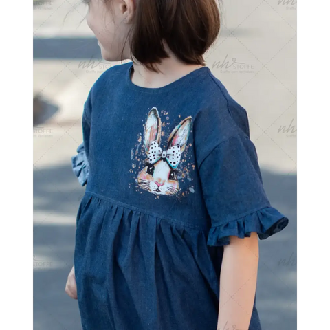 Schnittmuster Rüschenkleid Mariella Webware 74-158