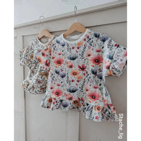 Schnittmuster Rüschentunika Emira