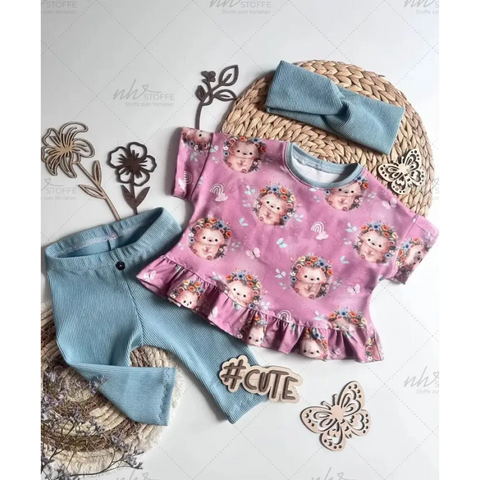 Schnittmuster Rüschentunika Emira