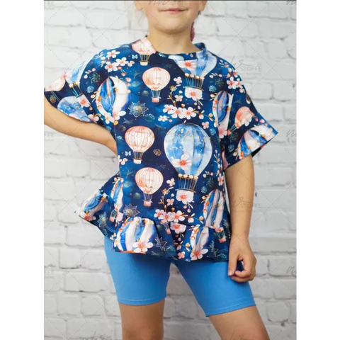 Schnittmuster Rüschentunika Emira