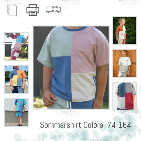 Schnittmuster Sommershirt Colora