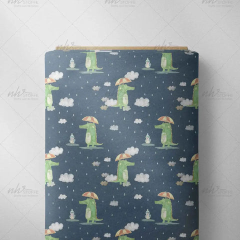 Softshell Kroko im Regen