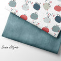 French Terry Denim Altgrün (Bio)