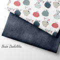 Jerseystoff Denim Dunkelblau