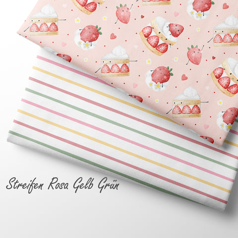 Jerseystoff Strawberry Cheesecake Rosa (Bio)