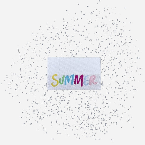 Weblabels Summer 4er Set