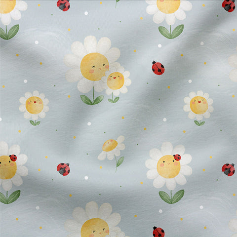 Jerseystoff Sweet Daisy