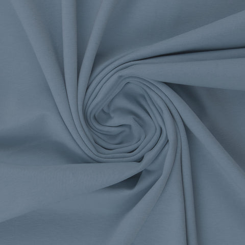 Jersey Stoff Taubenblau