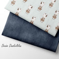 Jerseystoff Denim Dunkelblau